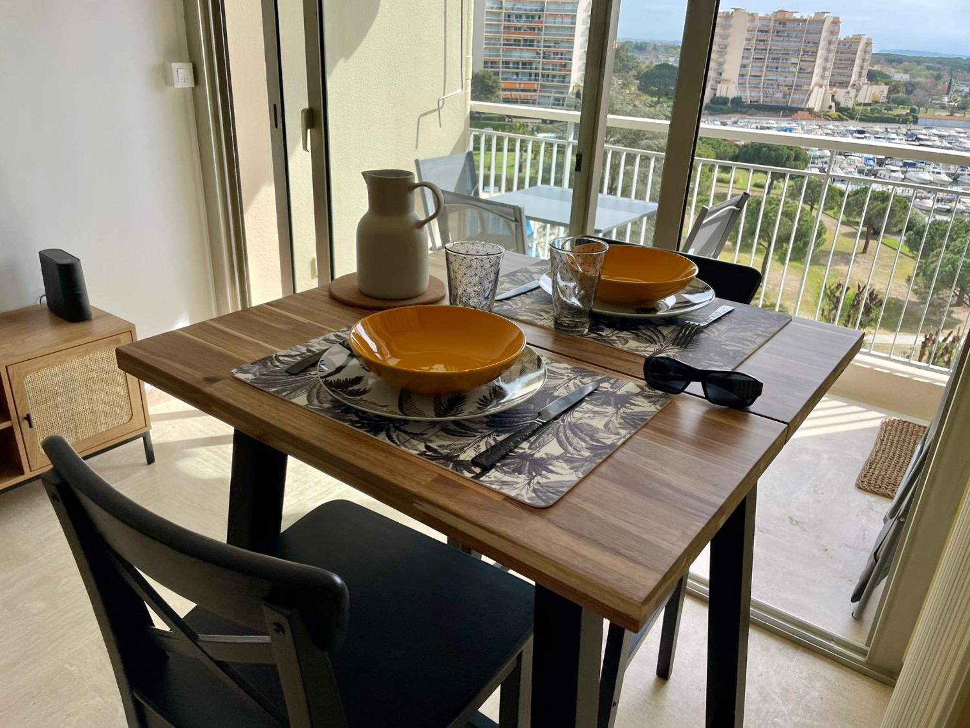 Studio Avec Vue Sur Marina Et Mer - 2 Adultes Et 1 Enfant Maximum Mandelieu La Napoule Bagian luar foto
